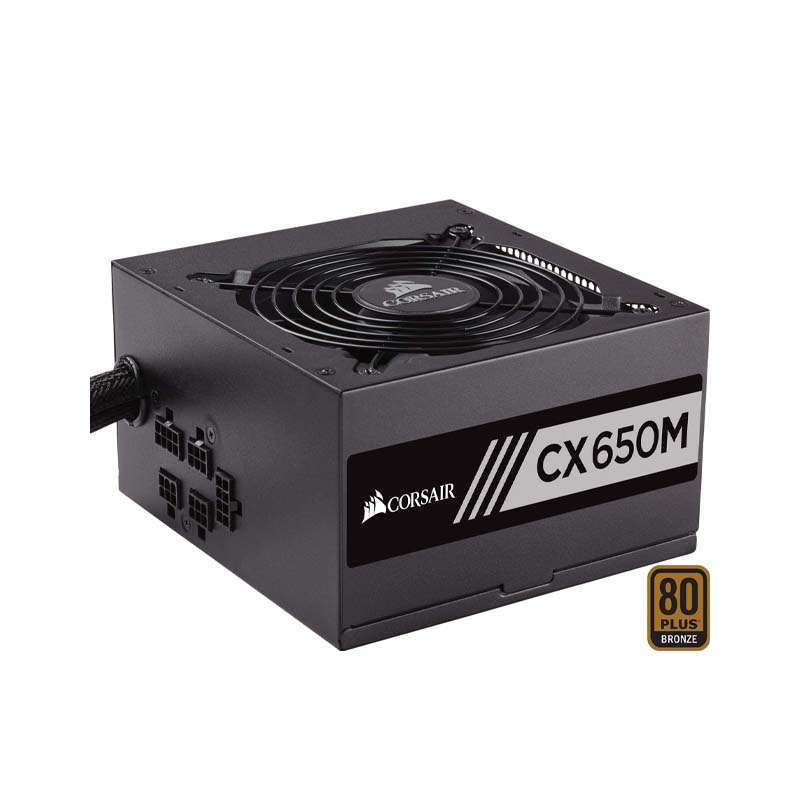FUENTE CORSAIR CX650M 650W BRONZE 80PLUS ATX SEMIMODULAR CP-9020103-NA