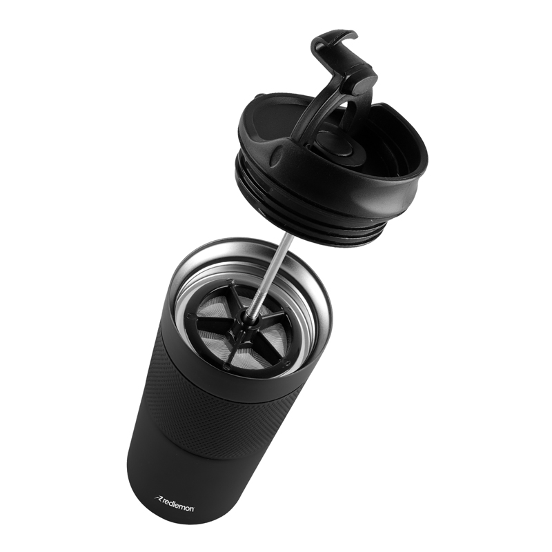 Termo para Café con Prensa Francesa 350 ml Redlemon