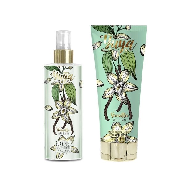 Set Body Mist y Emulsion Humectante Corporal Vainilla Yuya