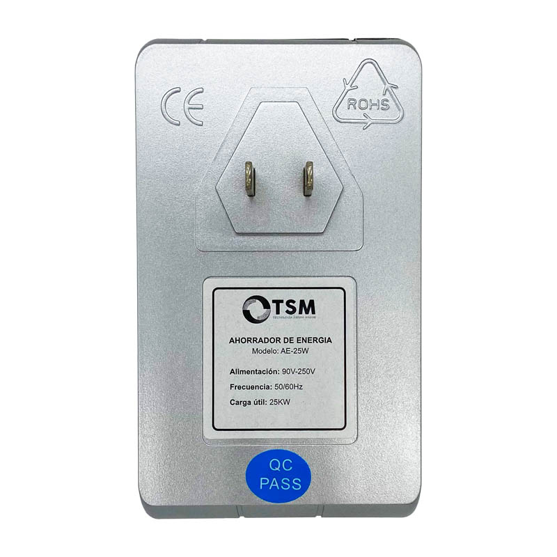 Ahorrador Energia Ahorrador De Luz Tsm 25kw Con Capacitor Marca TSM Verde B