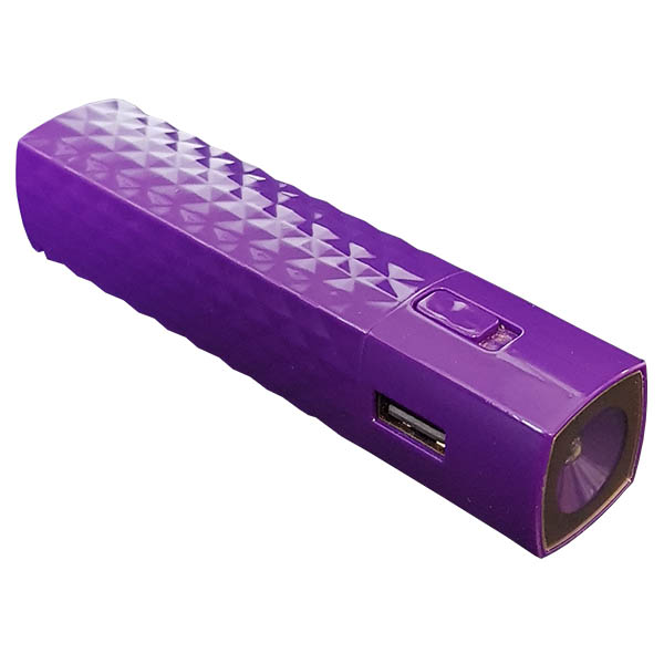 Bocina Bluetooth Contra Agua+power Bank 2600mah Con Luz Led