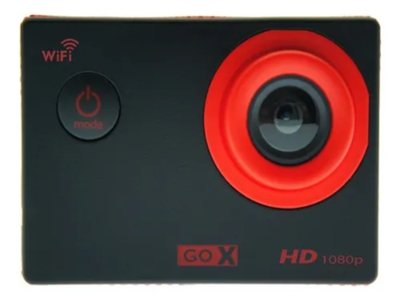 Cámara De Acción Sumergible 1080p 30fps con WiFi 8mp Go Xtreme GX8W Con 20 Accesorios