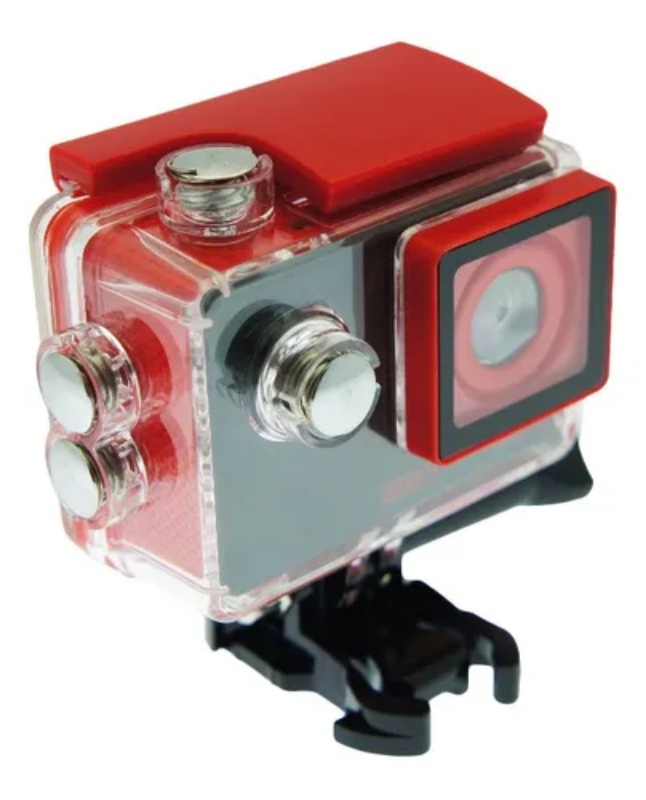 Cámara De Acción Sumergible 1080p 30fps con WiFi 8mp Go Xtreme GX8W Con 20 Accesorios