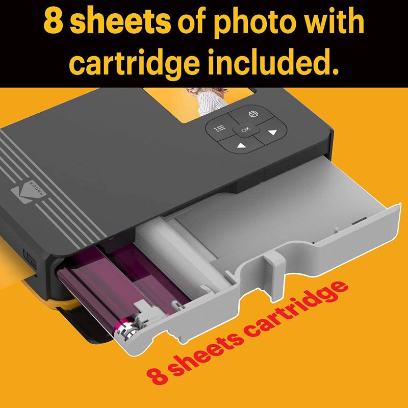 Kodak Mini Shot 2 Retro Cámara Instantánea E Impresora C210r Blanca