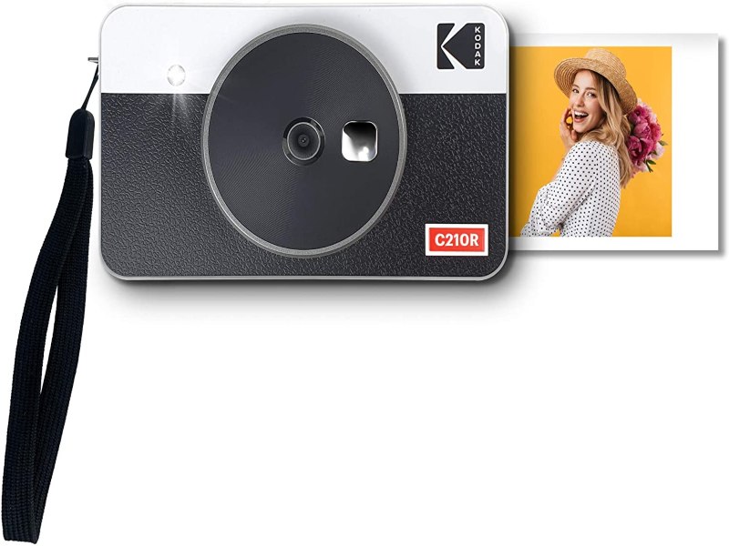 Kodak Mini Shot 2 Retro Cámara Instantánea E Impresora C210r Blanca