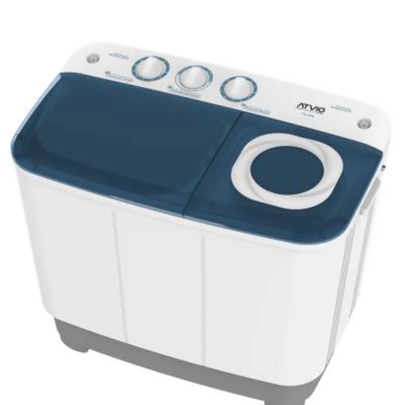 Lavadora Semiautomática Doble Tina Atvio Home 11 kg Con Centrifugo 4.6 kg Blanca TT-11kg