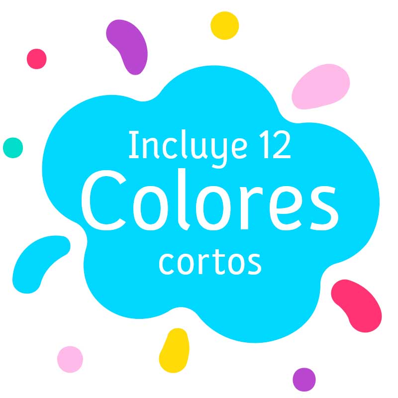 Póster para colorear, Mundo mágico