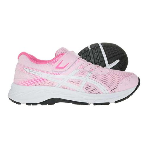 Tenis Asics Niño Contend 6 Ps Cotton Candy/White 1014A087700