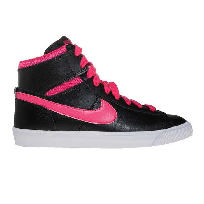 Tenis Nike Mujer Bota Match Supreme Negro Rosa 631352006