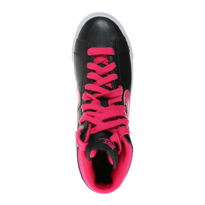 Tenis Nike Mujer Bota Match Supreme Negro Rosa 631352006