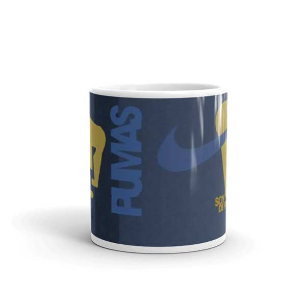 TAZA BLANCA CAMISETA PUMAS UNAM 1