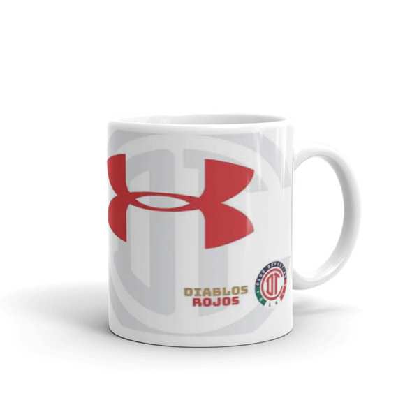 TAZA BLANCA FUTBOL TOLUCA FONDO BLANCO