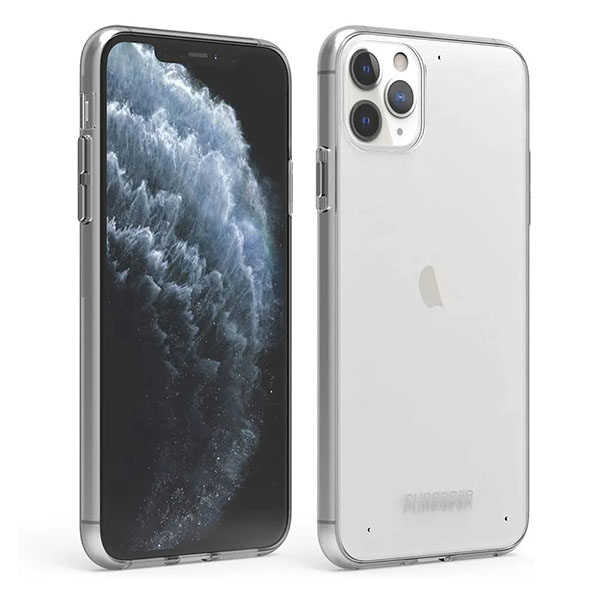 Funda Para iPhone 11 Pro Max Slim Shell Puregear Uso Rudo Trasparente
