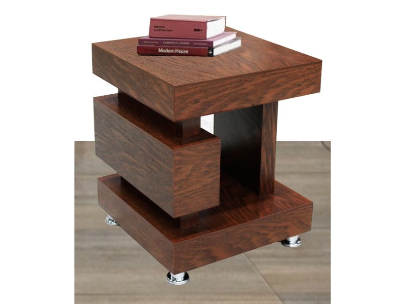 Juego de Mesas Modelo Babilonia Grande 3 Piezas en Parota