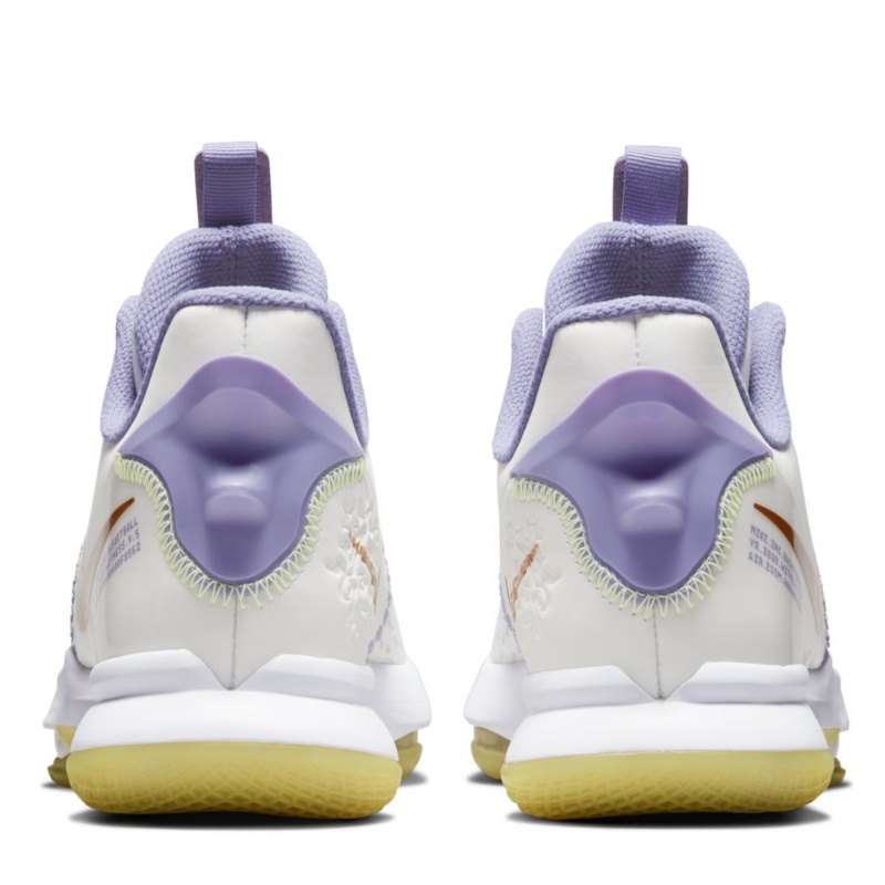 Tenis Nike LeBron Witness 5 Summit White Metallic Bronze CQ9380-102