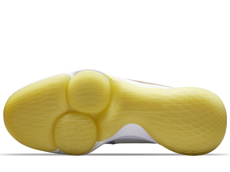 Tenis Nike LeBron Witness 5 Summit White Metallic Bronze CQ9380-102