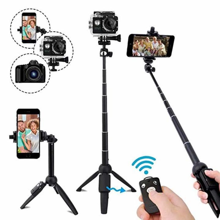 Palo Stick Selfie y Tripie Bluetooth Recargable