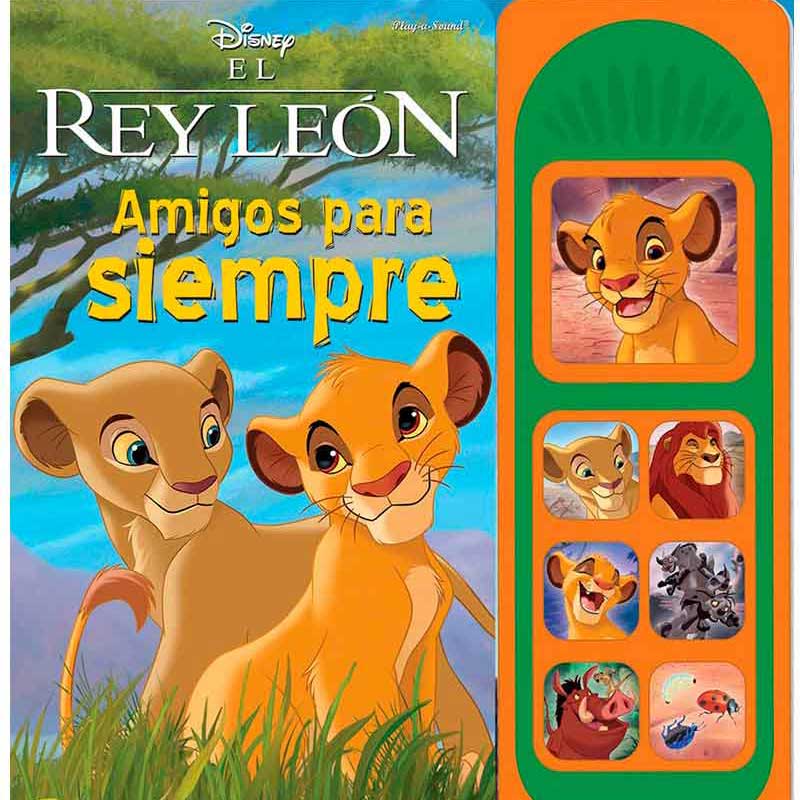 Libro Rey Leon Amigos Para Siempre Sonidos