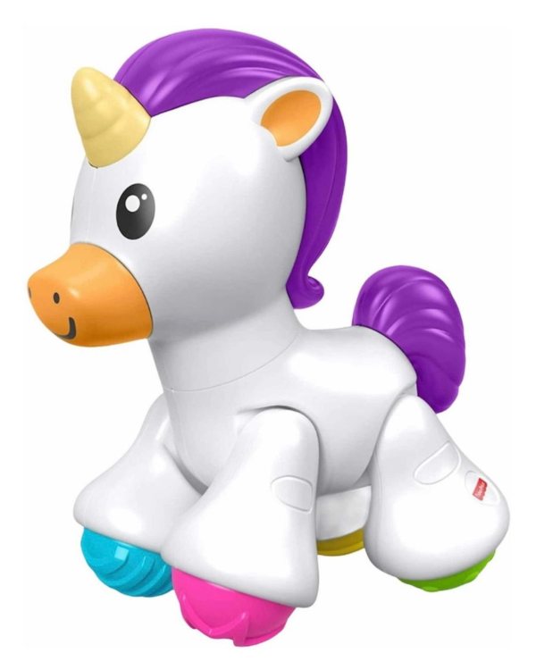 Unicornio Fisher Price Click Clack Bebe 6m+