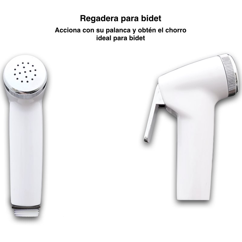 Juego de Bidet Premium Mini Regadera Manguera y Válvula