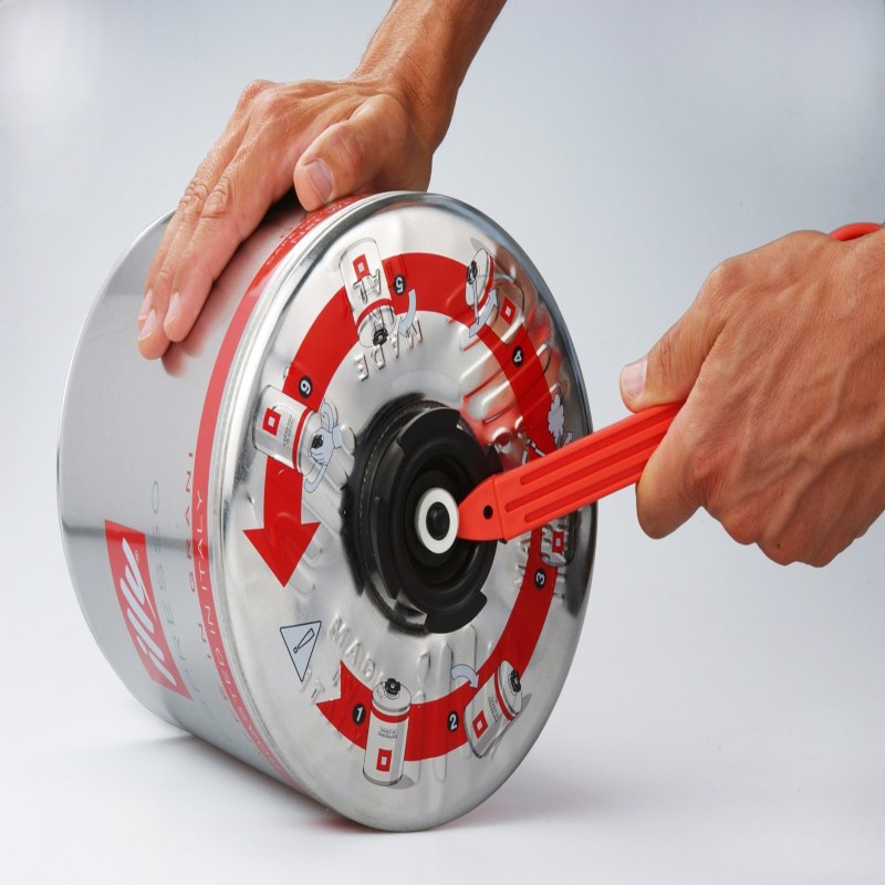 Café Illy Tostado Intenso Lata de 3 kg en Grano 100% Arábigo  Ideal Para Negocios y Hostelerìa