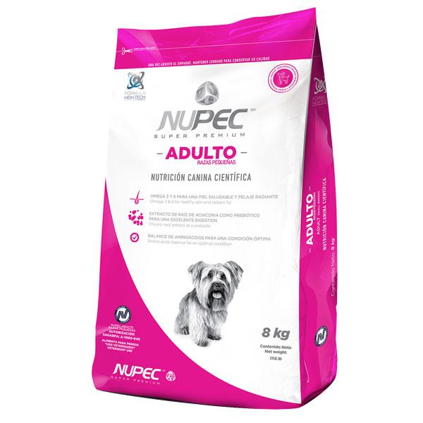 NUPEC Croquetas Perro Adulto Razas Pequeñas 8 Kg
