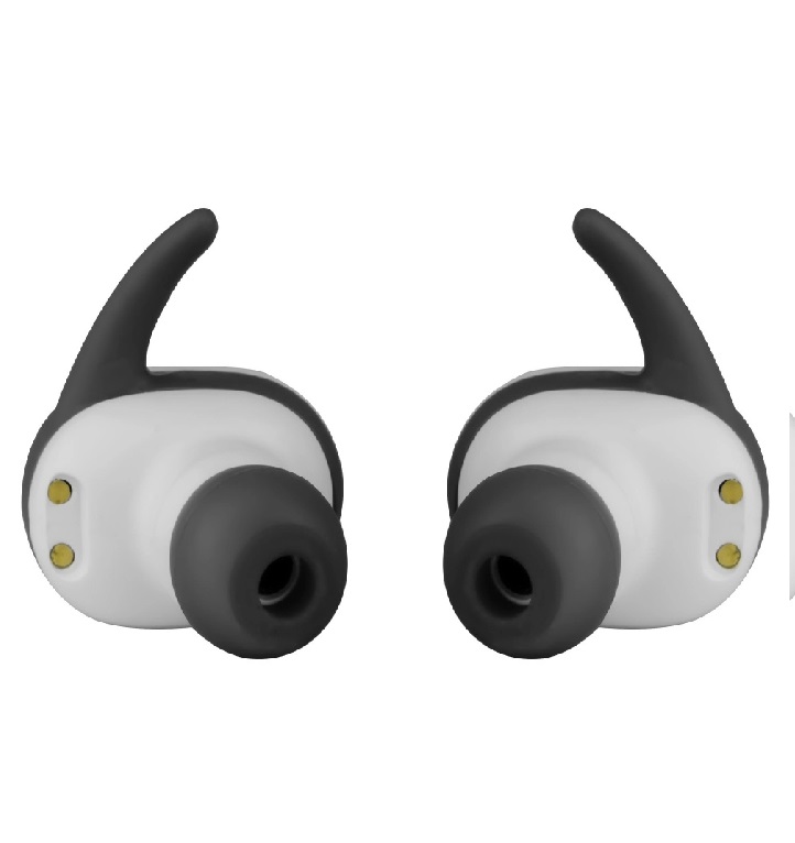 Audífonos in-ear gamer inalámbricos Occiam Gamer N35 N35 negro con luz  verde LED