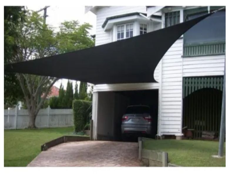 Malla Sombra 50% Raschel Negro 4.2 Mts De Ancho X 40 Mt Largo