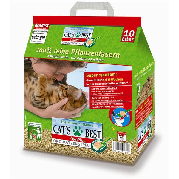 Cats Best Arena para Gato Oko Plus, Color Natural