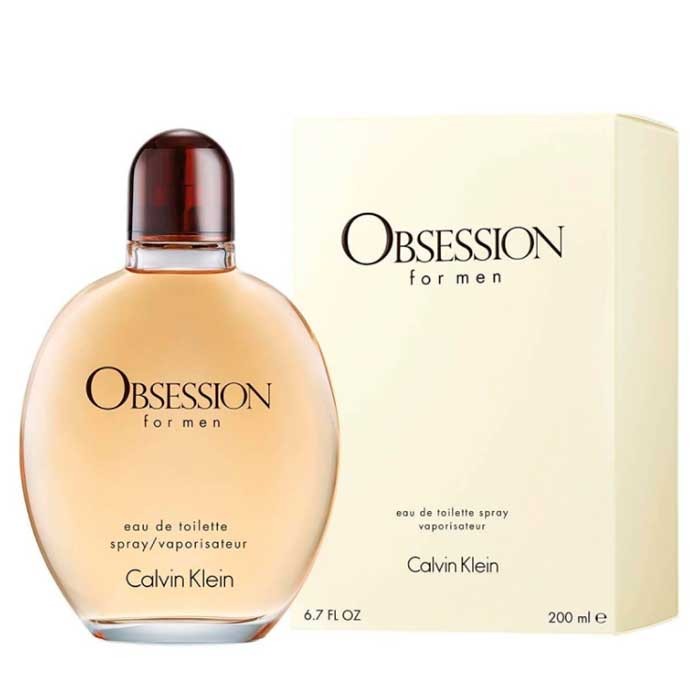 Perfume Obsession for Men by Calvin Klein Caballero EDT 200 ml
