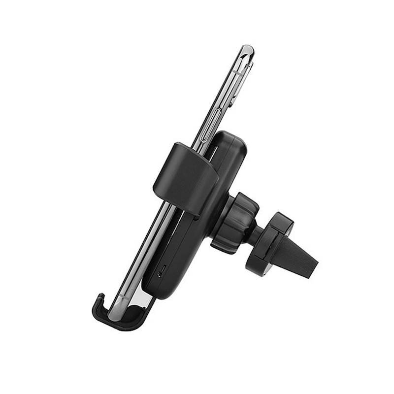 Cargador inalámbrico Soporte para teléfono de gravedad ajustable, son compatibles con todos los modelos de carga inalámbrica