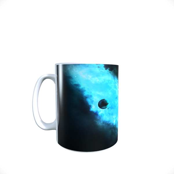 TAZA BLANCA GALAXIA 41
