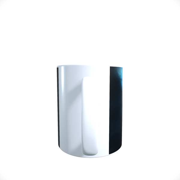TAZA BLANCA GALAXIA 41