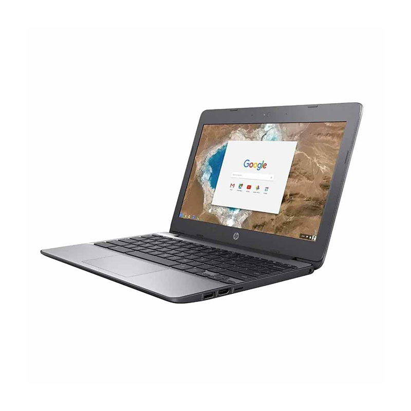 HP Chromebook WLED Intel Celeron N3060 de 11.6 pulgadas de 16 GB eMMC SDRAM LPDDR3 de 4 GB, Chrome OS Reacondicionada Grado A Negro