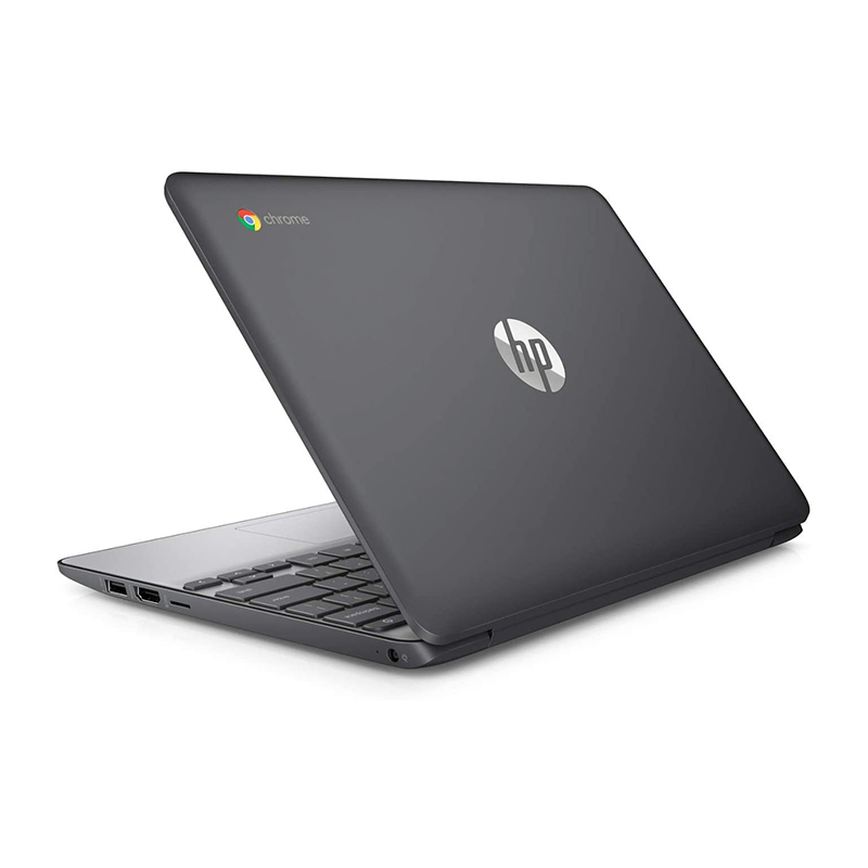 HP Chromebook WLED Intel Celeron N3060 de 11.6 pulgadas de 16 GB eMMC SDRAM LPDDR3 de 4 GB, Chrome OS Reacondicionada Grado A Negro