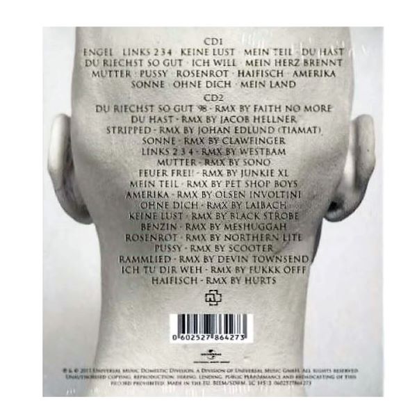 Rammstein ~ Made in Germany: 1995-2011 (2CD+Booklet)