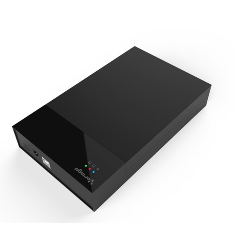 Case Para Disco Duro 2.5 3.5 Hdd Sata Usb 2.0 Vorago Hdd-300