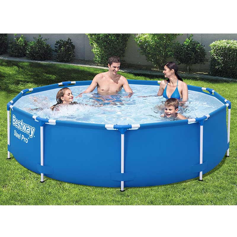 Alberca Estructural Circular Psicina con Bomba Redonda 4,678 Lts 3 mts  Bestway