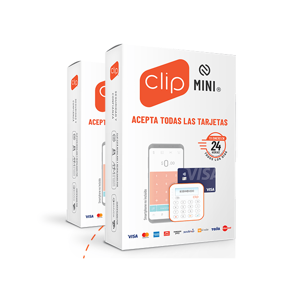 Clip Plus Mini, Lector Para Cobro Con Tarjeta De Debito, Credito y vales