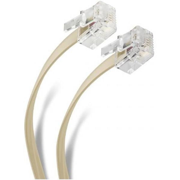 Cable telefónico 4 hilos 1.8m