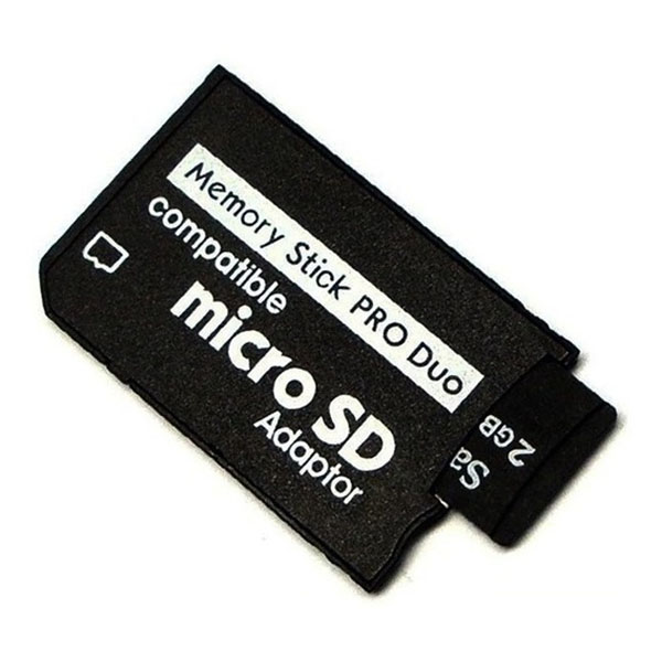 Adaptador Micro SD a Memory Stick Pro Duo