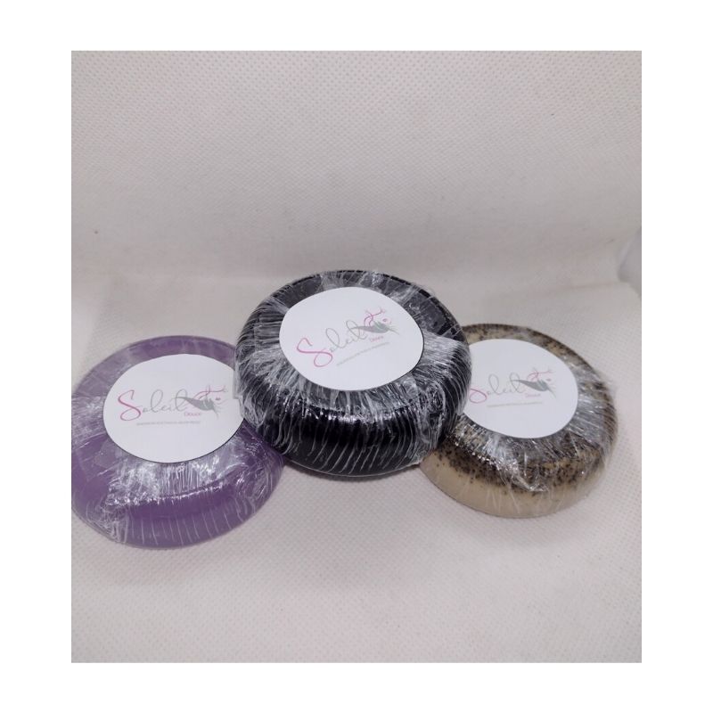 Kit de Jabones Exfoliantes Artesanales para Rostro y Cuerpo 