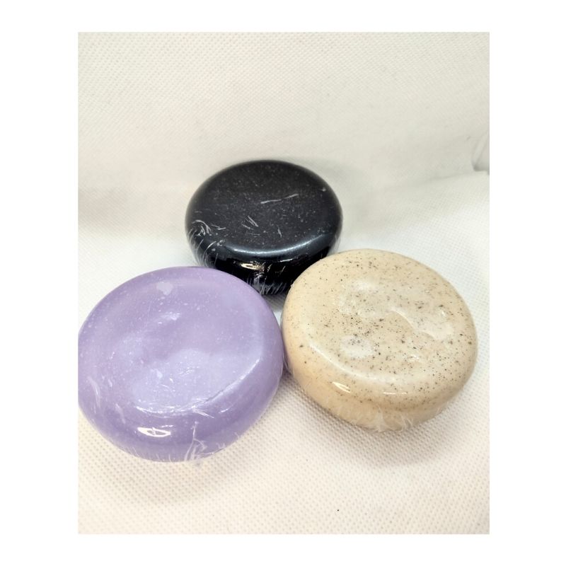 Kit de Jabones Exfoliantes Artesanales para Rostro y Cuerpo 