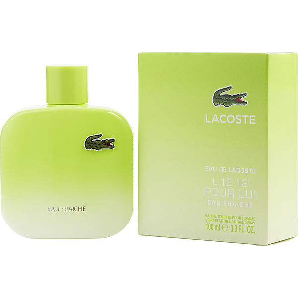 Perfume Eau de Lacoste Pour Lui L.12.12. EAU Fraiche by Lacoste Caballero EDT 100 ml