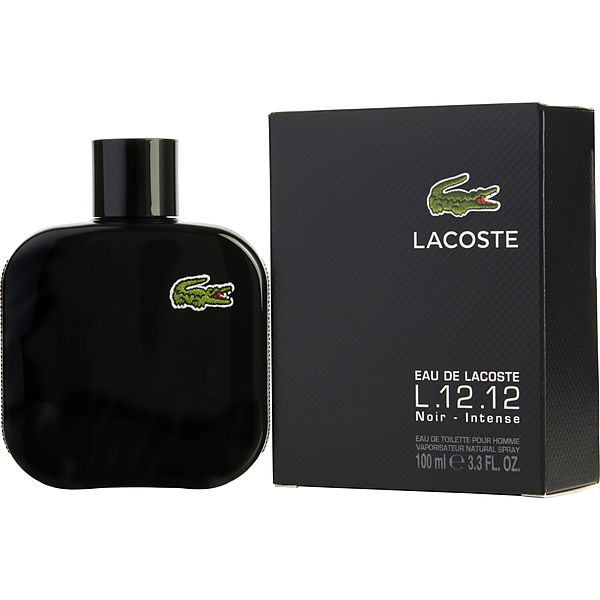 Perfume Eau de Lacoste L.12.12. Noir-Intense by Lacoste Caballero EDT 100 ml