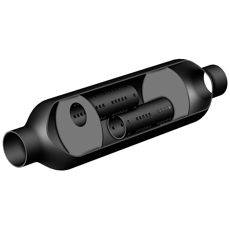 Vauli Escape Bala Silenciador Johns Universal 18" X 4" (Interior De Cámaras)