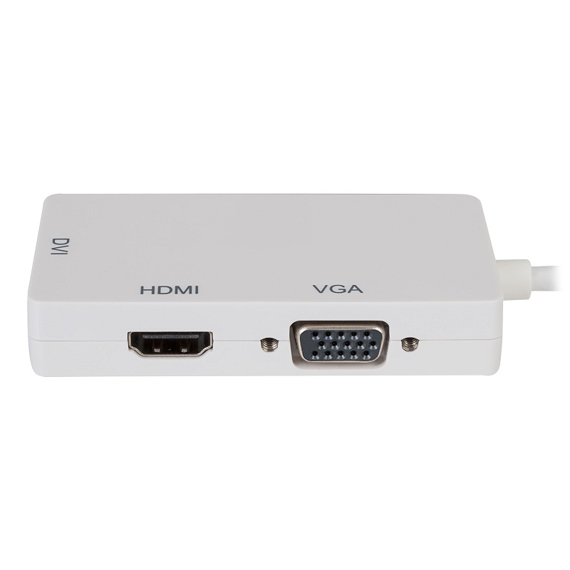 Adaptador Mini DisplayPort-Thunderbolt a VGA-HDMI-DVI / 506-412