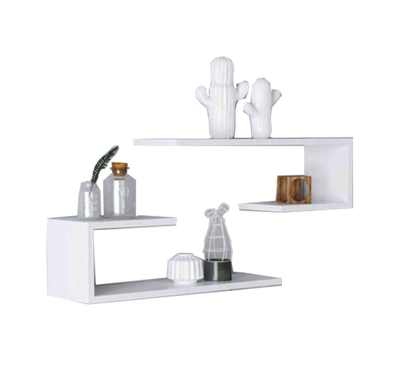Repisa flotante BARROCO HOME modelo Bastón juego de 2  medida 60x15cm