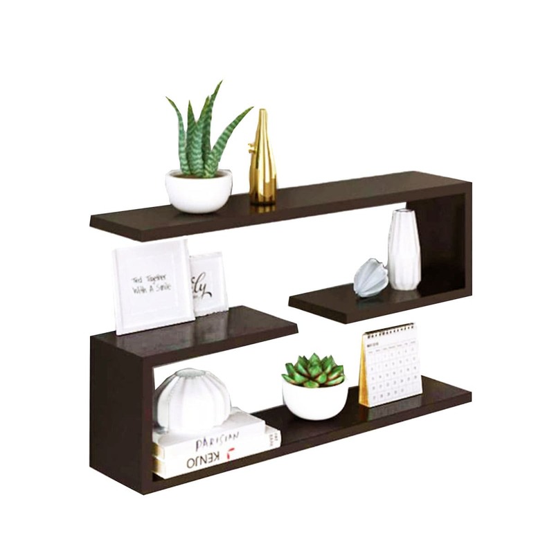 Repisa flotante BARROCO HOME modelo Bastón juego de 2  medida 60x15cm