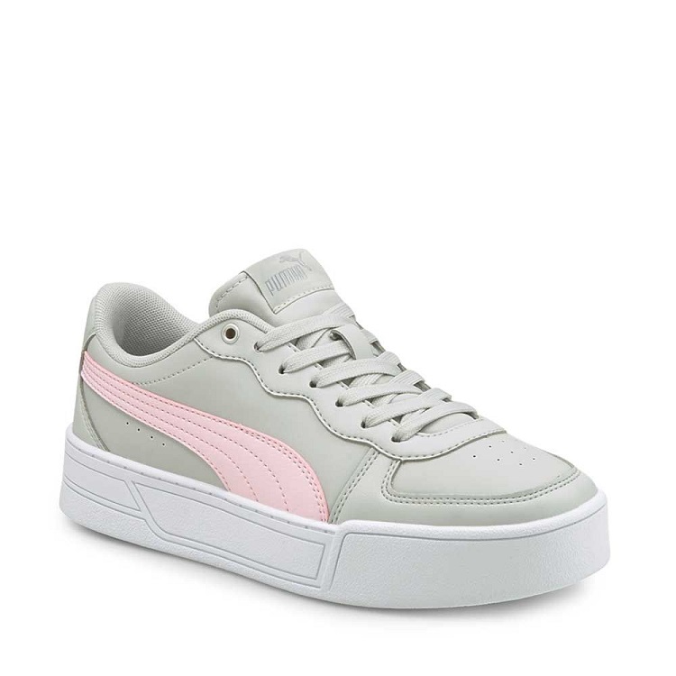 Zapatos puma outlet originales dama gris